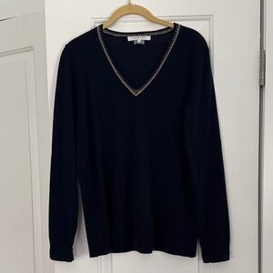 Gerard Darel V neck sweater l. Size 2.